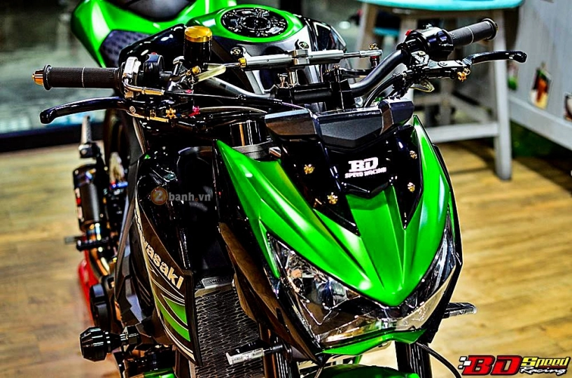 Kawasaki z800 độ trong bộ giáp đầy kiêu sa trên đất thái - 3