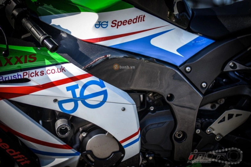 Kawasaki zx-10r độ phiên bản jg speedfit đậm chất xe đua - 9