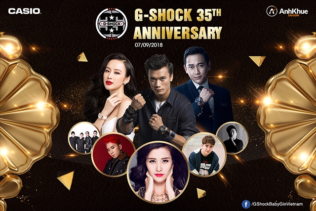 Mua casio nhận ngay vé xem đại nhạc hội g-shock 35th anniversary - 1