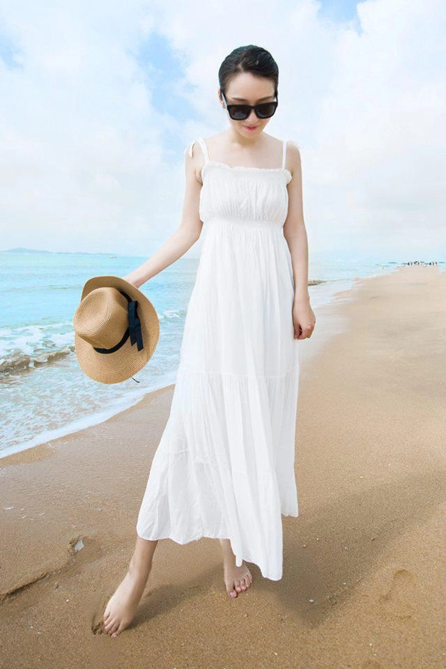4 điều cần ghi nhớ khi chọn váy maxi đi biển cho nàng nấm lùn - 7