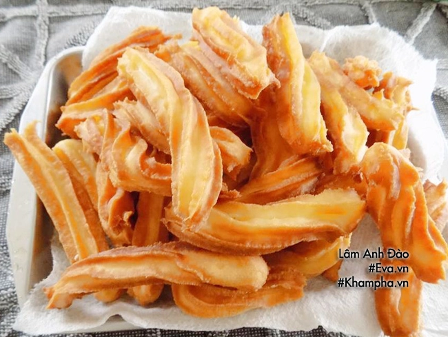 Bánh xoắn chiên giòn trông cực ngon mà làm cực dễ - 6