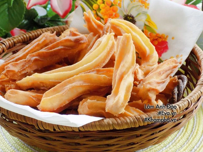 Bánh xoắn chiên giòn trông cực ngon mà làm cực dễ - 7