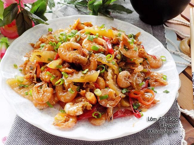 Bao nhiêu cơm cũng hết với tôm rim dưa món đậm đà - 5
