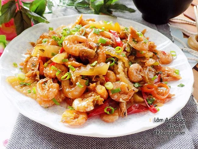 Bao nhiêu cơm cũng hết với tôm rim dưa món đậm đà - 6