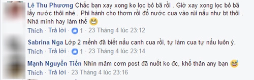 Bị chê tơi tả vì bát canh cua nguyên bã 9x xinh đẹp cho biết người yêu vẫn ăn sạch sẽ - 2