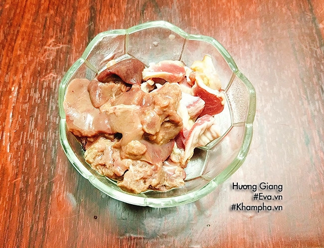 Bữa sáng đơn giản nhưng ngon miệng với miến nấu lòng mề - 3