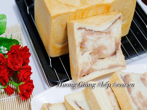 Bữa sáng nhẹ nhàng với bánh mì gối nhân khoai môn - 11