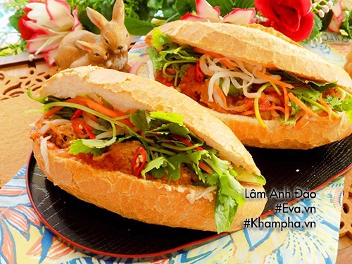 Bữa sáng no căng với bánh mì xíu mại - 10