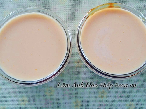 Cách làm bánh flan cà phê sữa mềm mịn tươi mát - 8