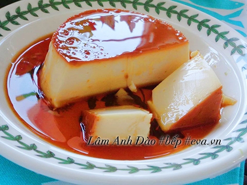 Cách làm bánh flan cà phê sữa mềm mịn tươi mát - 12