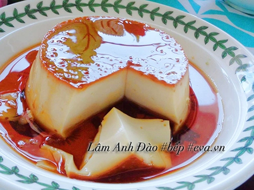 Cách làm bánh flan cà phê sữa mềm mịn tươi mát - 13