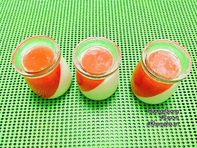 Cách làm panna cotta sữa dưa hấu chuẩn vị cực ngon - 8