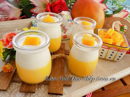 Cách làm panna cotta xoài mềm mịn thơm mát giải nhiệt nắng đầu mùa - 11