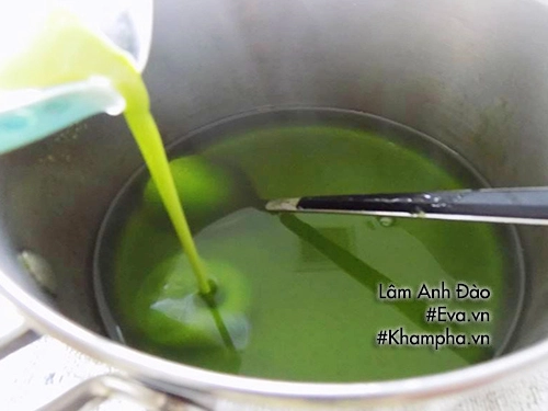 Cách làm thạch lá dứa rừng xanh siêu hot ai thấy cũng mê - 6