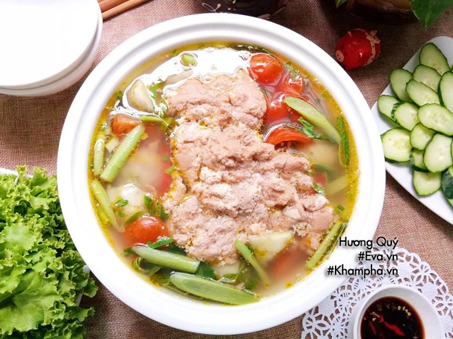 Canh riêu cua khoai sọ vợ nấu thế này chồng nào chả mê - 10