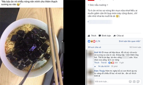 Cười đau ruột với bát mì ăn liền chống nóng trong nổi mụn của thánh lầy - 1