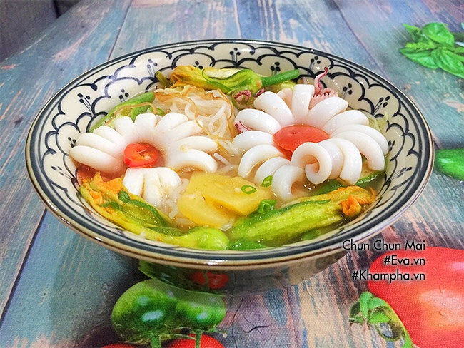 Cuối tuần đãi cả nhà lẩu hoa mực chanh dây ngon tuyệt - 9