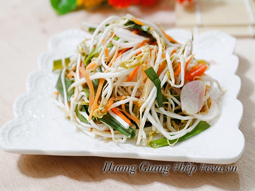 Dưa giá chua giòn giải ngán ngày tết - 5