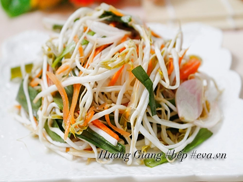 Dưa giá chua giòn giải ngán ngày tết - 7