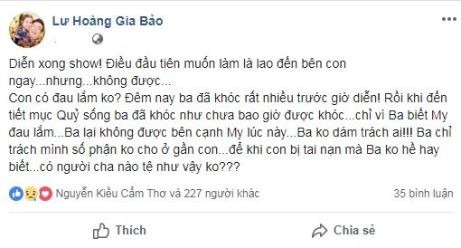 Gia bảo giận dữ trách móc vợ cũ không báo cho mình biết con gái bị gãy tay - 2