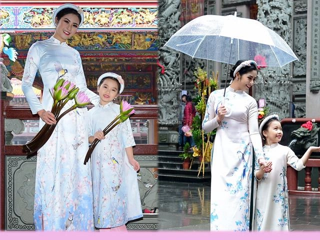 Ngắm các thiên thần nhí diện áo dài yêu thế này đảm bảo cả năm may mắn - 16