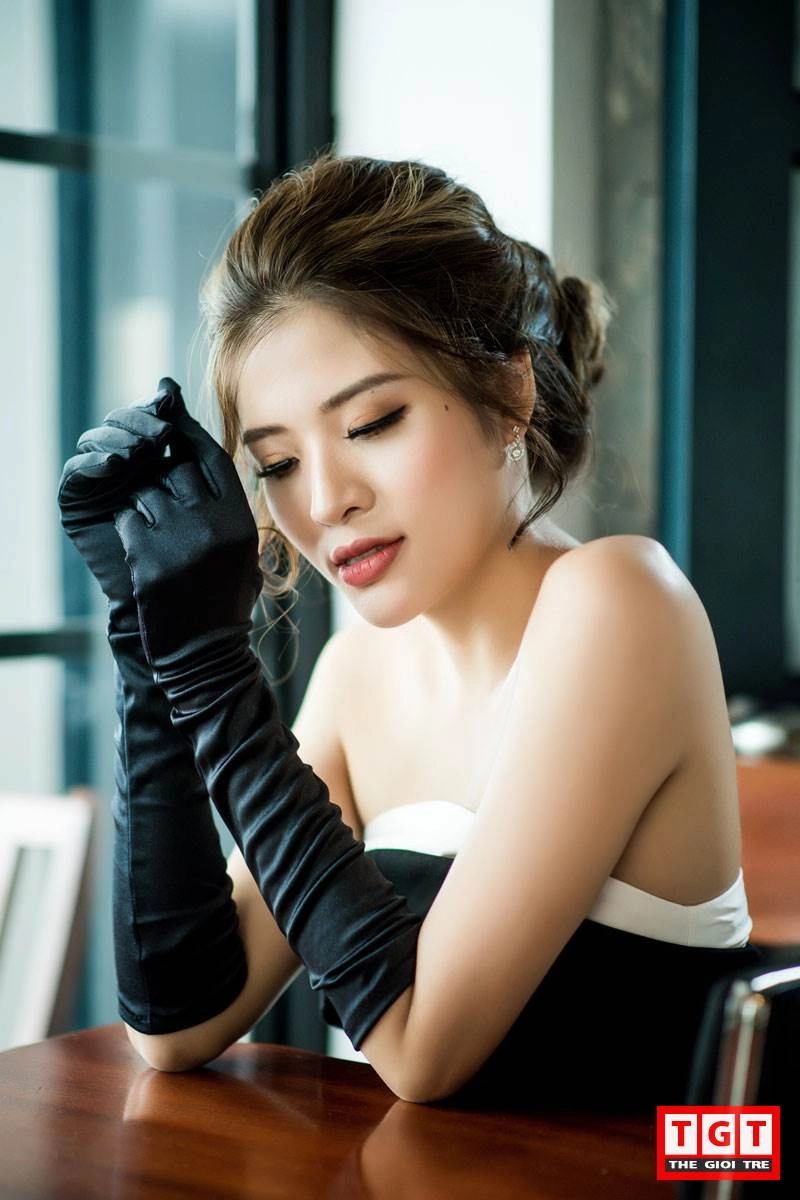 Hoa hậu phan hoàng thu khoe vẻ sexy với style công nương - 4