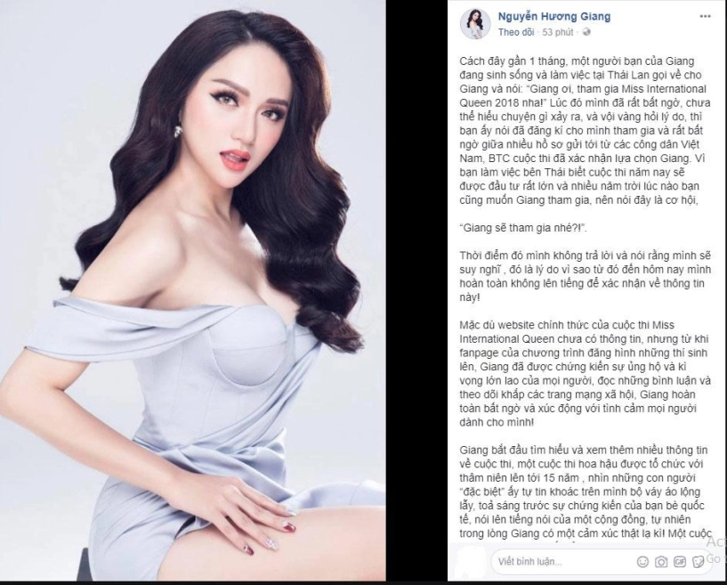 Hương giang idol xác nhận thi hoa hậu cuộc chiến vương miện chính thức bắt đầu - 2