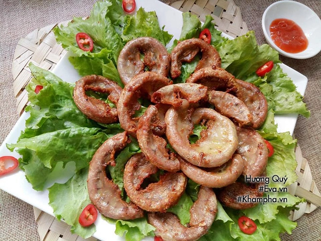 Lòng heo chiên cay làm món nhậu lai rai cho chồng - 6