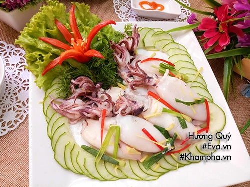 Mực hấp gừng tươi ngon cho dịp cuối tuần - 5