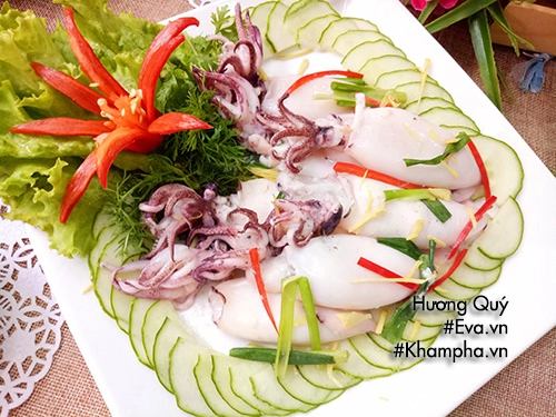 Mực hấp gừng tươi ngon cho dịp cuối tuần - 7