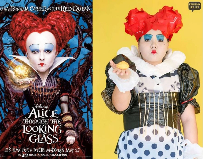 Nàng béo thái lan biến đồ ăn thành thời trang cosplay cực ấn tượng - 4