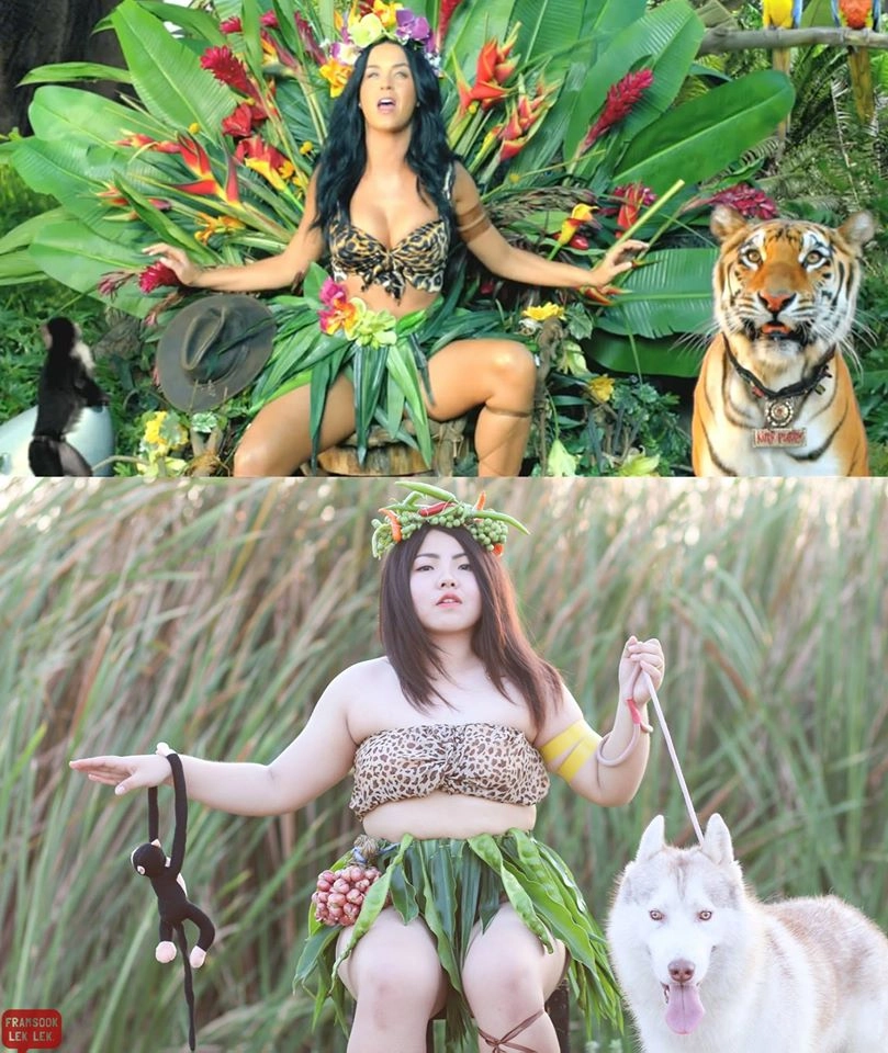 Nàng béo thái lan biến đồ ăn thành thời trang cosplay cực ấn tượng - 7