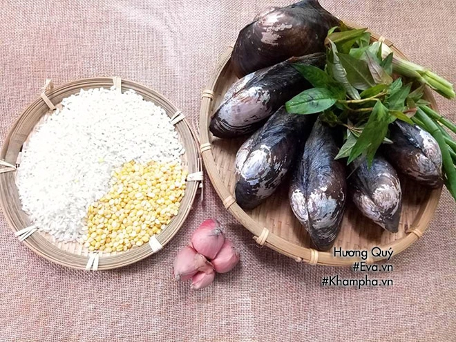Nấu cháo trai ngọt thơm đãi cả nhà bữa sáng cuối tuần - 1