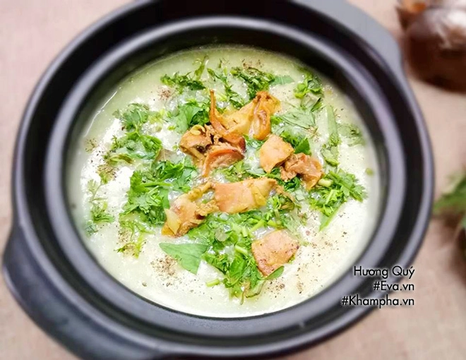 Nấu cháo trai ngọt thơm đãi cả nhà bữa sáng cuối tuần - 8