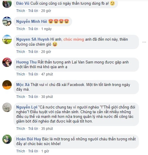 Nhà báo lại văn sâm chơi facebook cảm ơn các anh chị đã chịu kết bạn nhé - 4