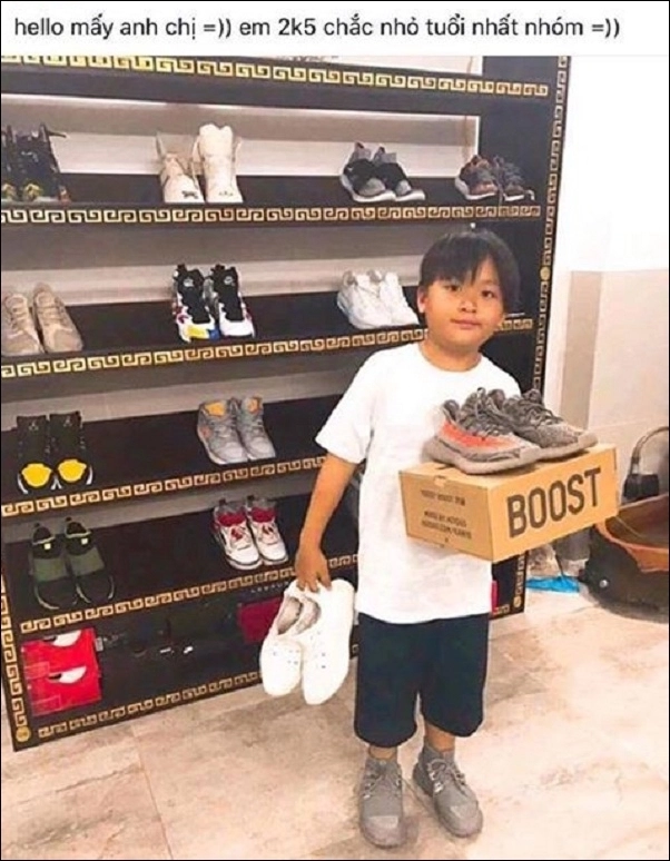 Nhìn tủ giày của những cậu bé này mới biết rich kids việt nam là có thật - 5