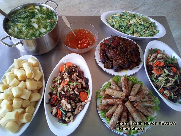 Nữ bếp trưởng thanh hoa khoe mâm buffet văn phòng chỉ 30 nghìnngười ai cũng thèm - 9