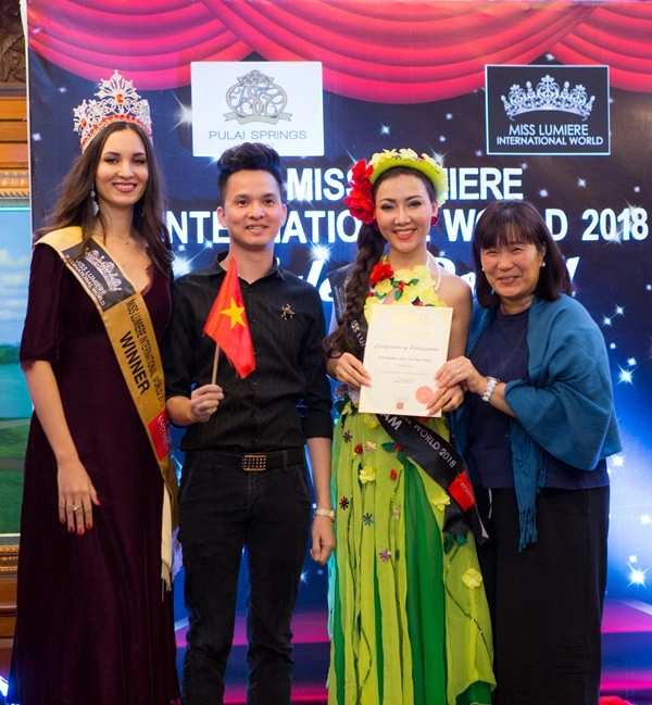 Nữ doanh nhân việt nam giành giải tài năng tại cuộc thi hoa hậu tỏa sáng thế giới 2018 - 3