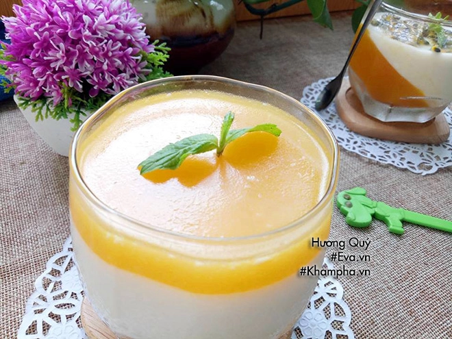 Panna cotta chanh dây chuẩn vị ăn đã miệng mùa hè - 8