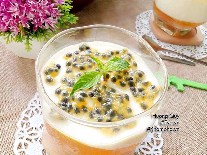 Panna cotta chanh dây chuẩn vị ăn đã miệng mùa hè - 9