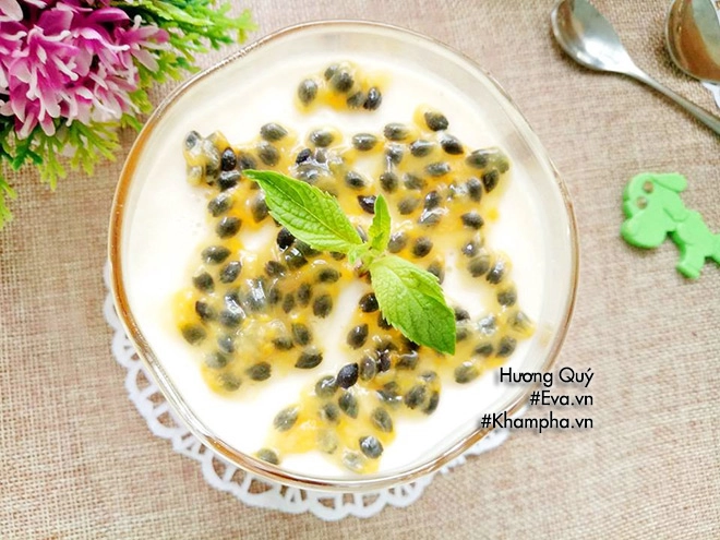 Panna cotta chanh dây chuẩn vị ăn đã miệng mùa hè - 12