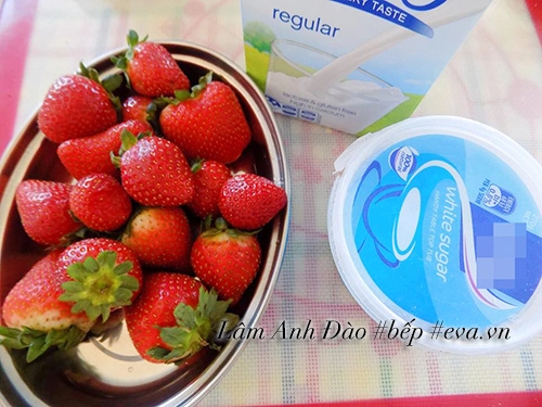 Sinh tố dâu tây mát lạnh xua tan cái nóng đầu hè - 1