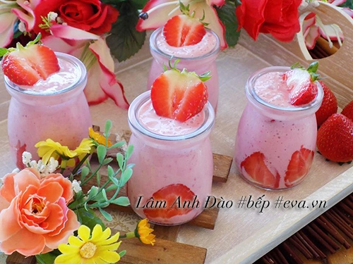 Sinh tố dâu tây mát lạnh xua tan cái nóng đầu hè - 7