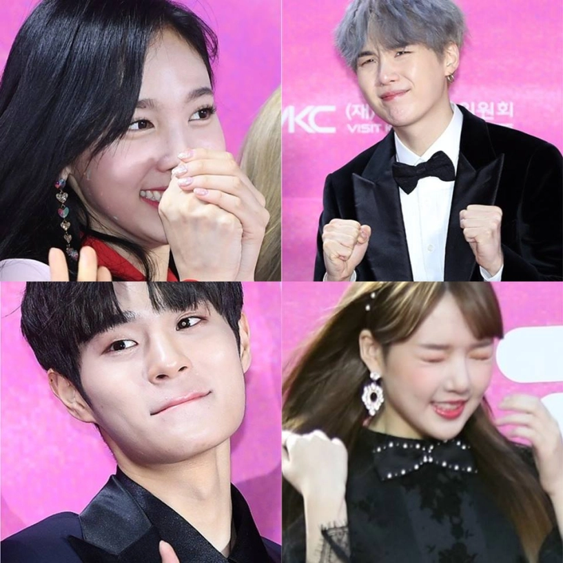 Thảm đỏ seoul music awards bts và twce đồng loạt đổi màu tóc loạt sao nữ mặc mỏng manh bất chấp giá lạnh - 1