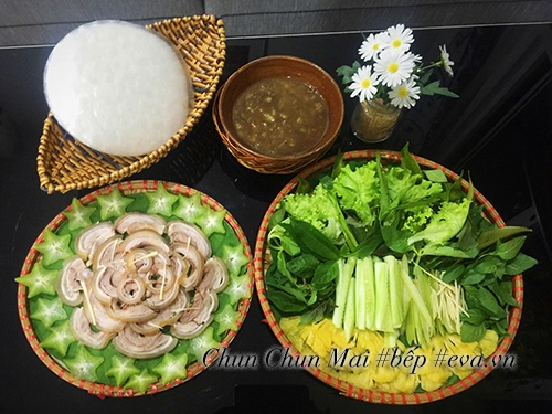 Thịt bê luộc cuốn bánh tráng thanh mát giải ngán - 9