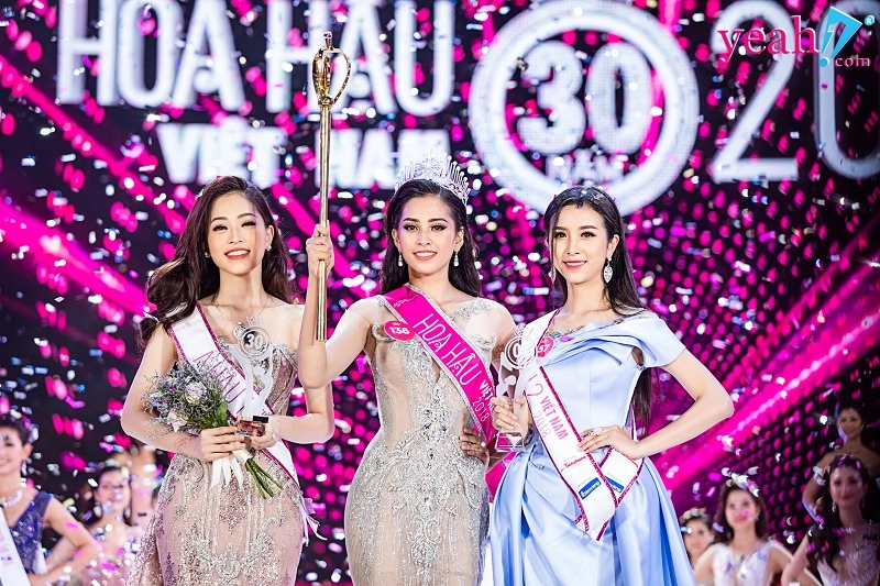 Top 3 hoa hậu việt nam 2018 giao lưu cùng độc giả - 1