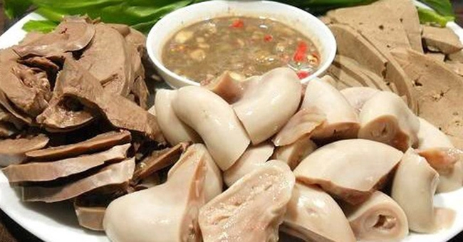 Tuyệt chiêu luộc lòng lợn và dạ dày trắng ngon giòn sần sật - 1