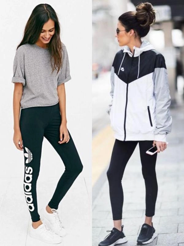 10 cách phối đồ cùng legging đen giúp chị em tự tin xuống phố - 10