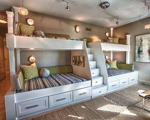 20 mẫu giường tầng cho nhà có trẻ nhỏ hoặc căn hộ chật hẹp - 2