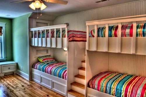 20 mẫu giường tầng cho nhà có trẻ nhỏ hoặc căn hộ chật hẹp - 4